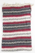 Burgundy Baja Blanket