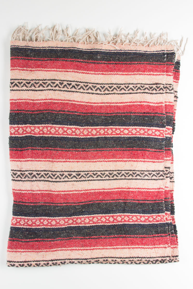 Pink & Red Baja Blanket