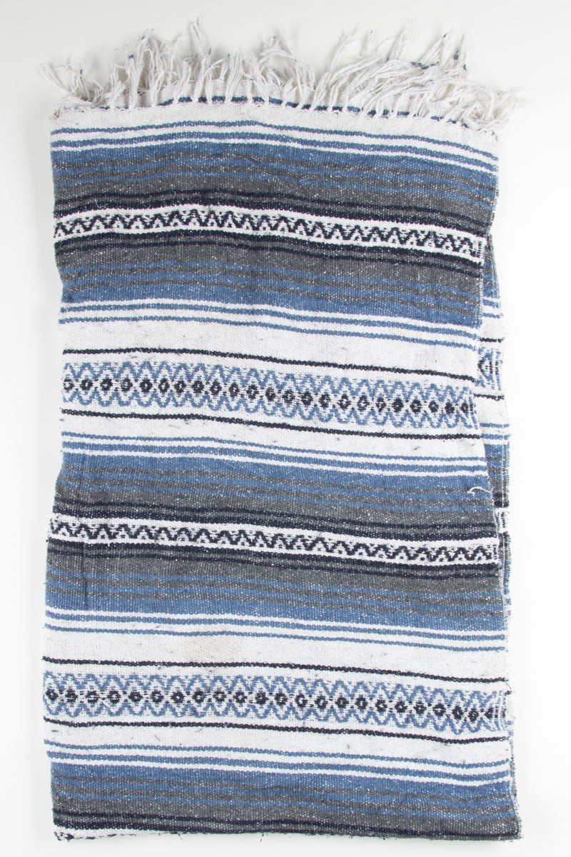 Blue Baja Blanket