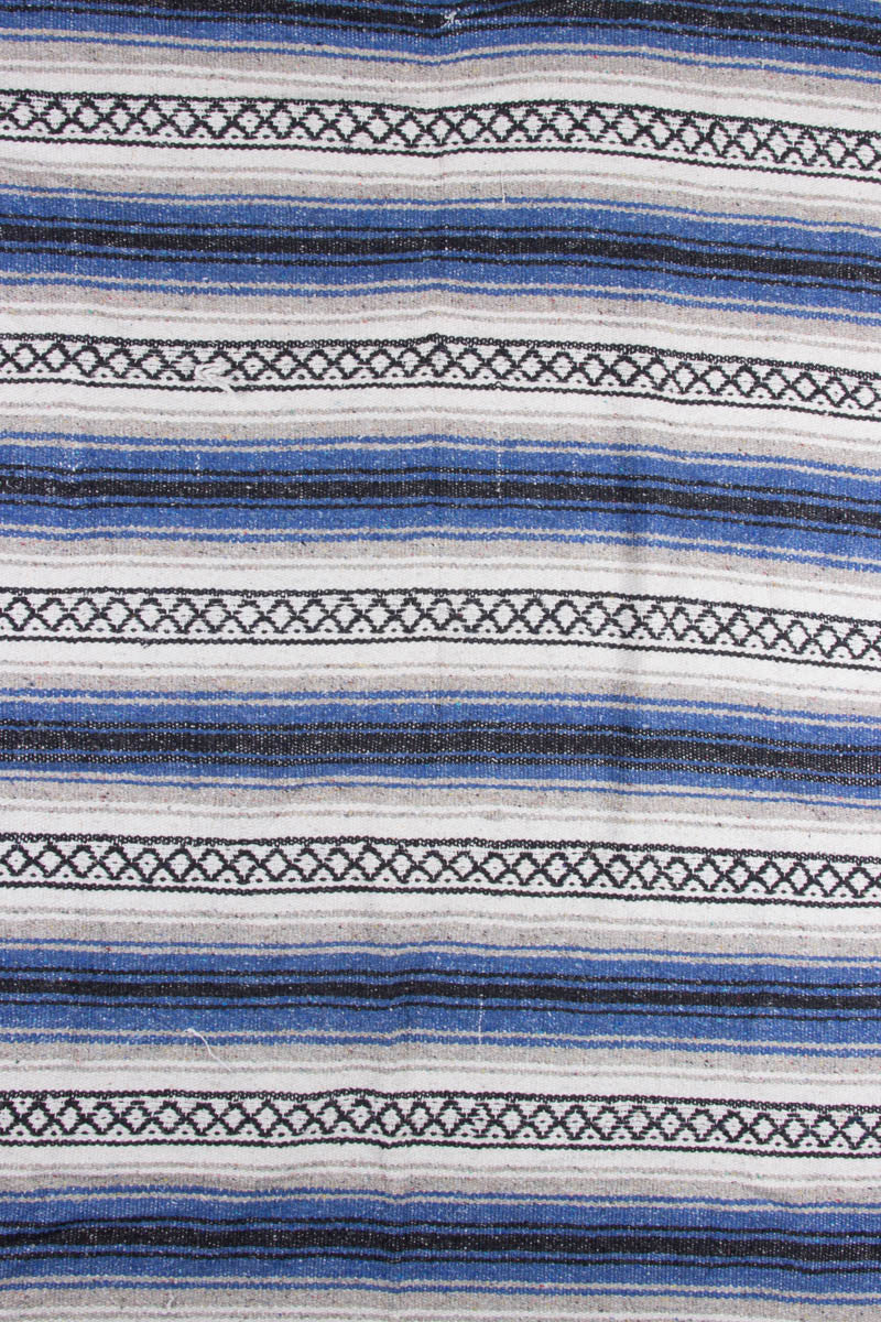 Blue & Grey Vintage Blanket
