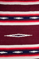 Burgundy & Pink Vintage Blanket