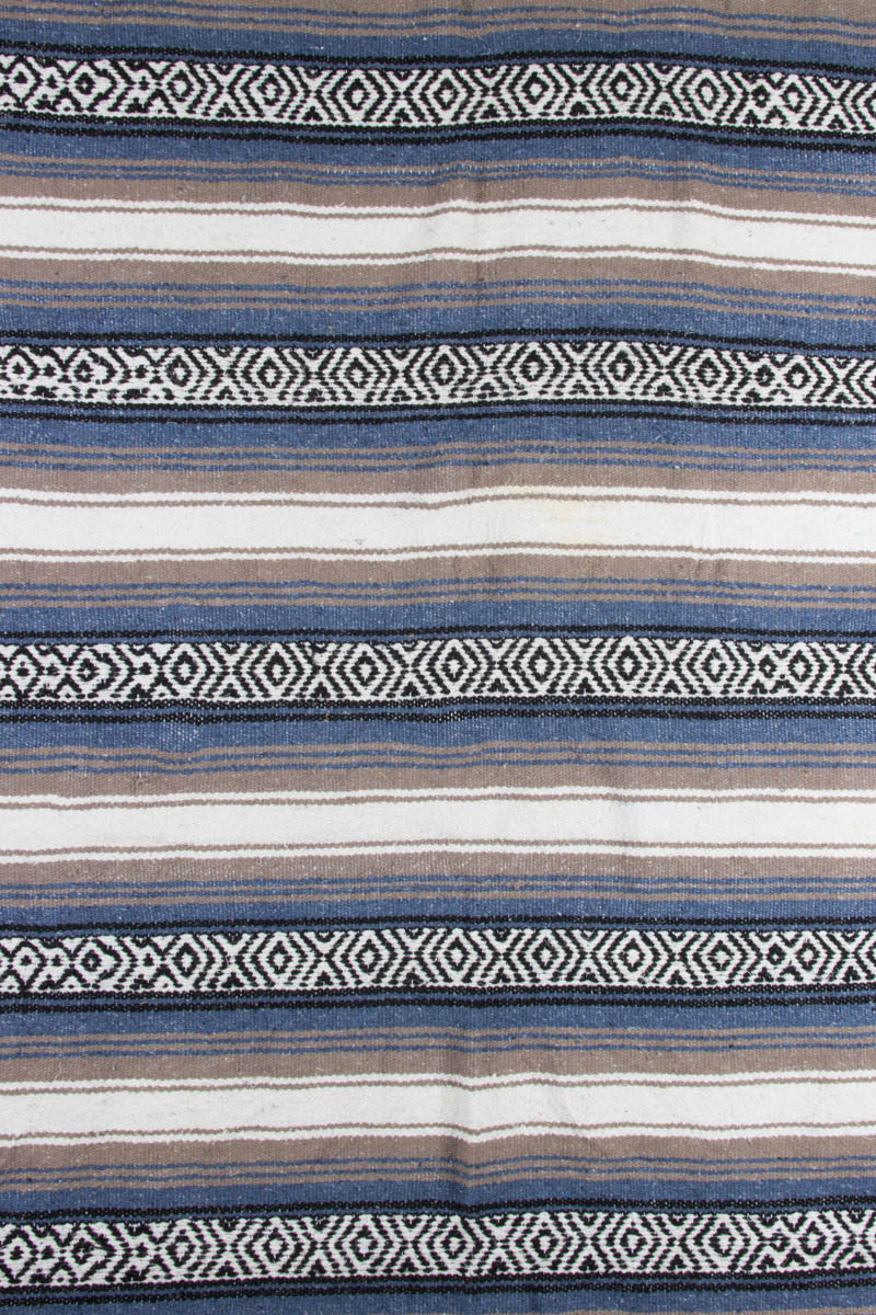 Blue & Brown Vintage Blanket