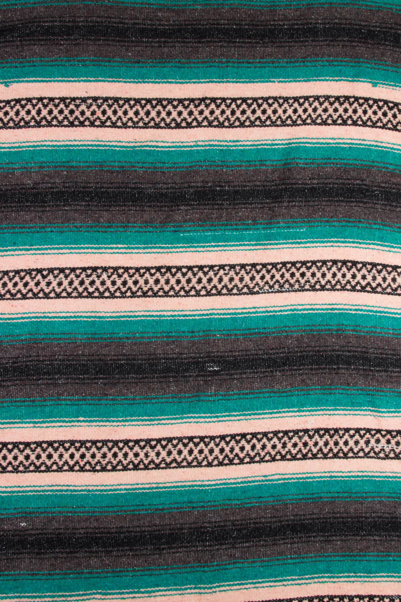 Teal & Pink Vintage Blanket