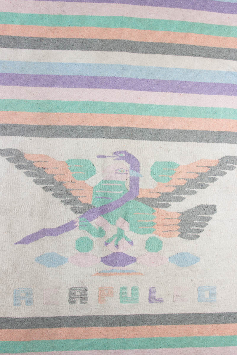 Pastel Acapulco Vintage Blanket