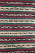 Red, Green, & Tan Vintage Blanket