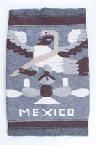 Grey & Brown Mexico Baja Blanket