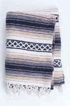 Striped Tan Baja Blanket