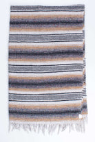 Grey & Tan Baja Blanket
