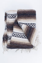 Brown & Tan Baja Blanket