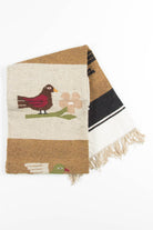 Bird & Flower Vintage Rug