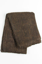 Brown Knit Ikea Blanket