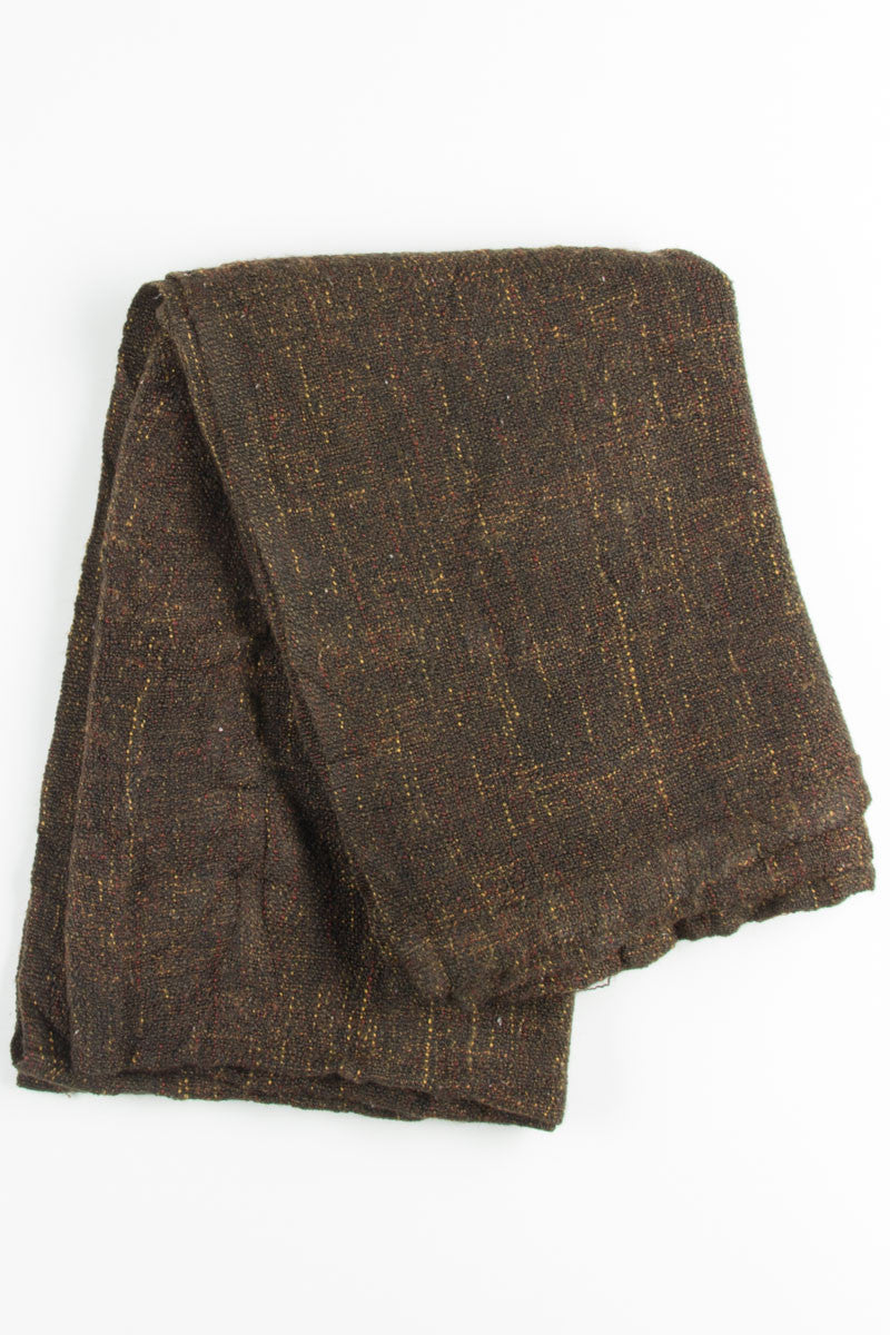 Brown Knit Ikea Blanket