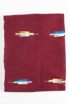 Dark Red Bird Vintage Blanket