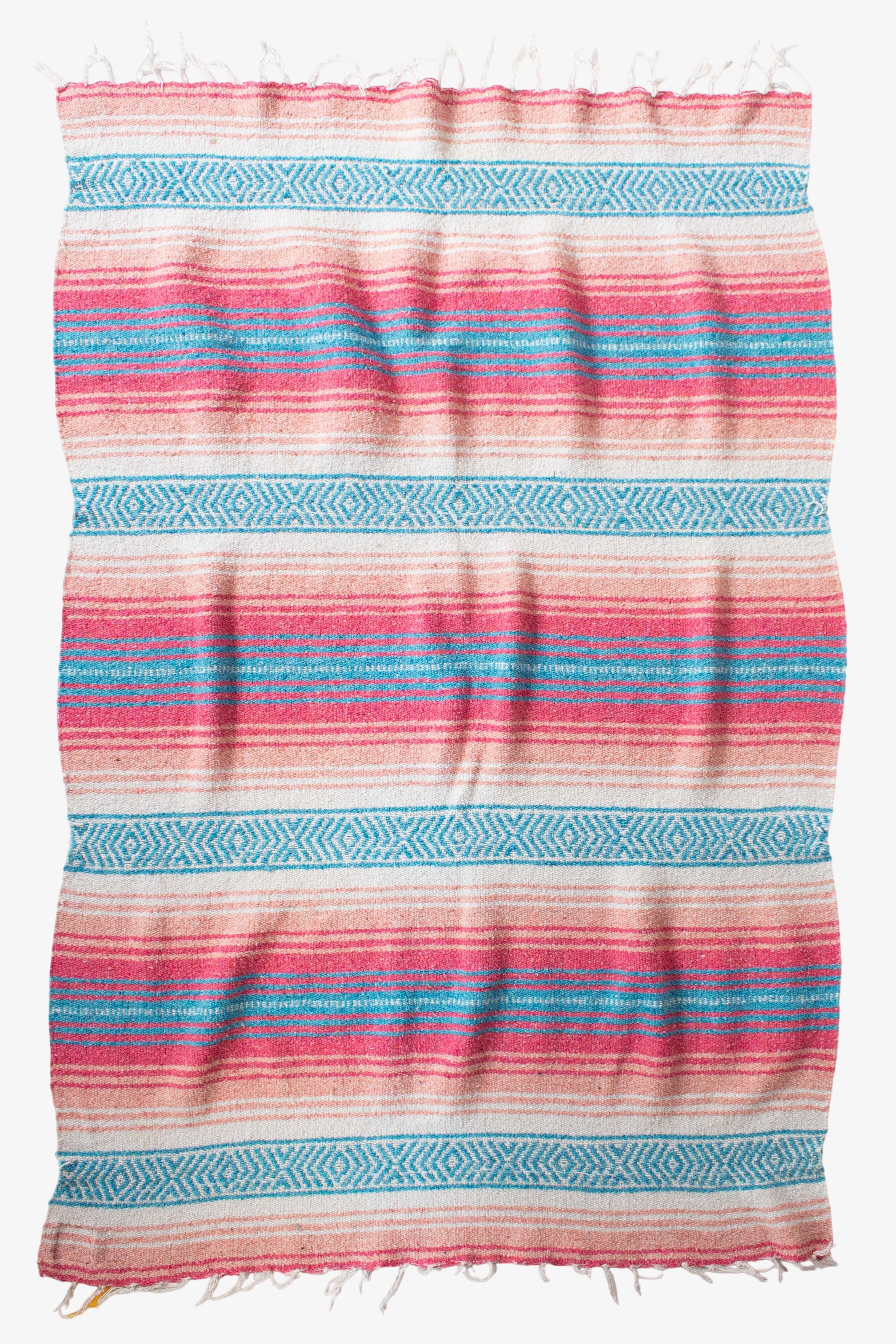 Blue & Magenta Baja Blanket (2000s)