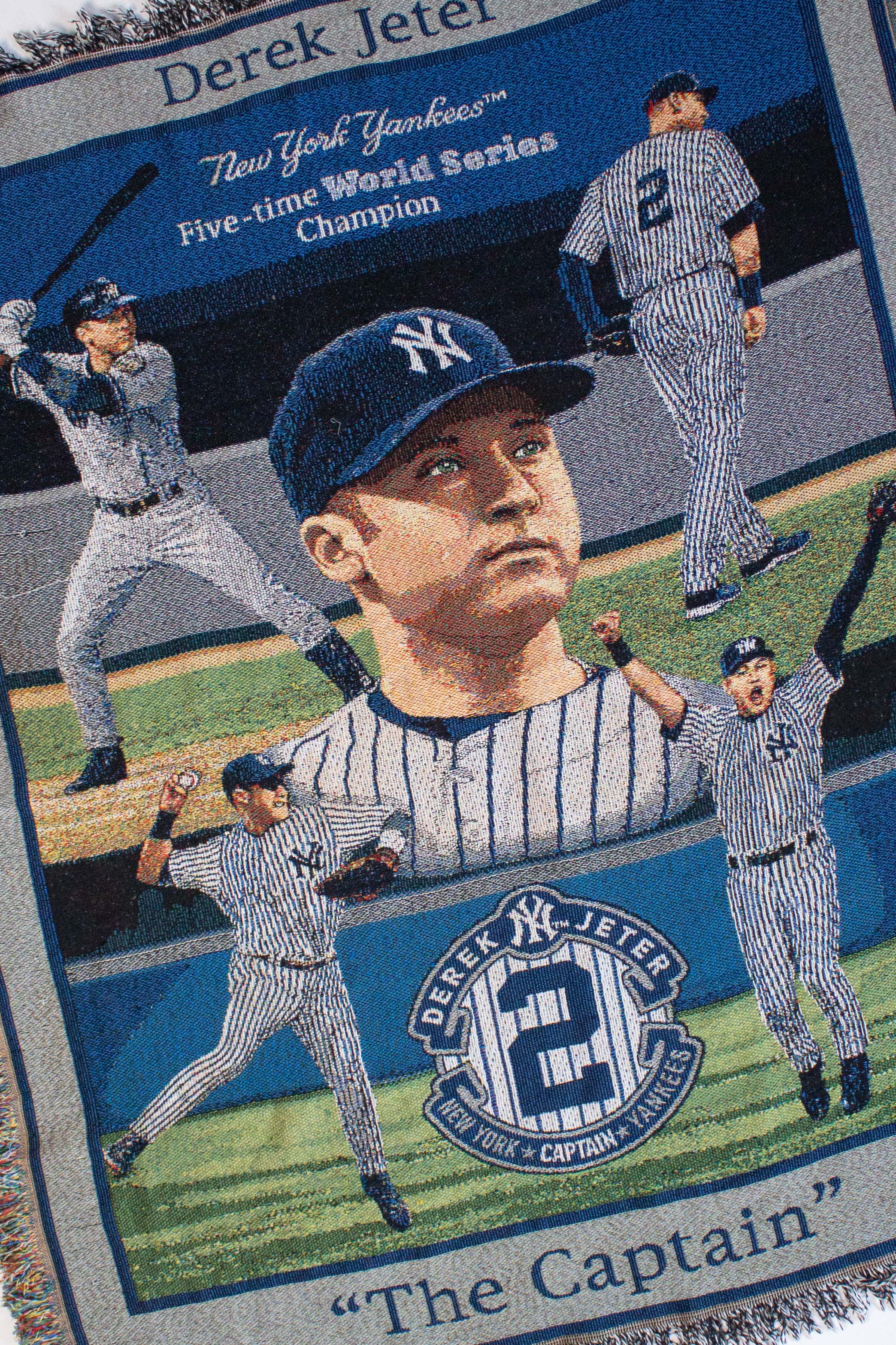 Derek Jeter Tapestry Blanket (2010s) – Ragstock