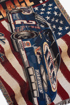 Vintage Rusty Wallace NASCAR Blanket (2000s)