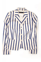 Vintage Blue Striped Ralph Lauren Blazer (1990s)