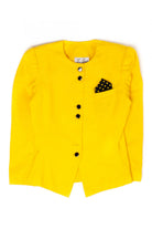 Vintage Yellow Le Suit Blazer (1980s)