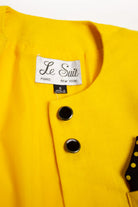 Vintage Yellow Le Suit Blazer (1980s)