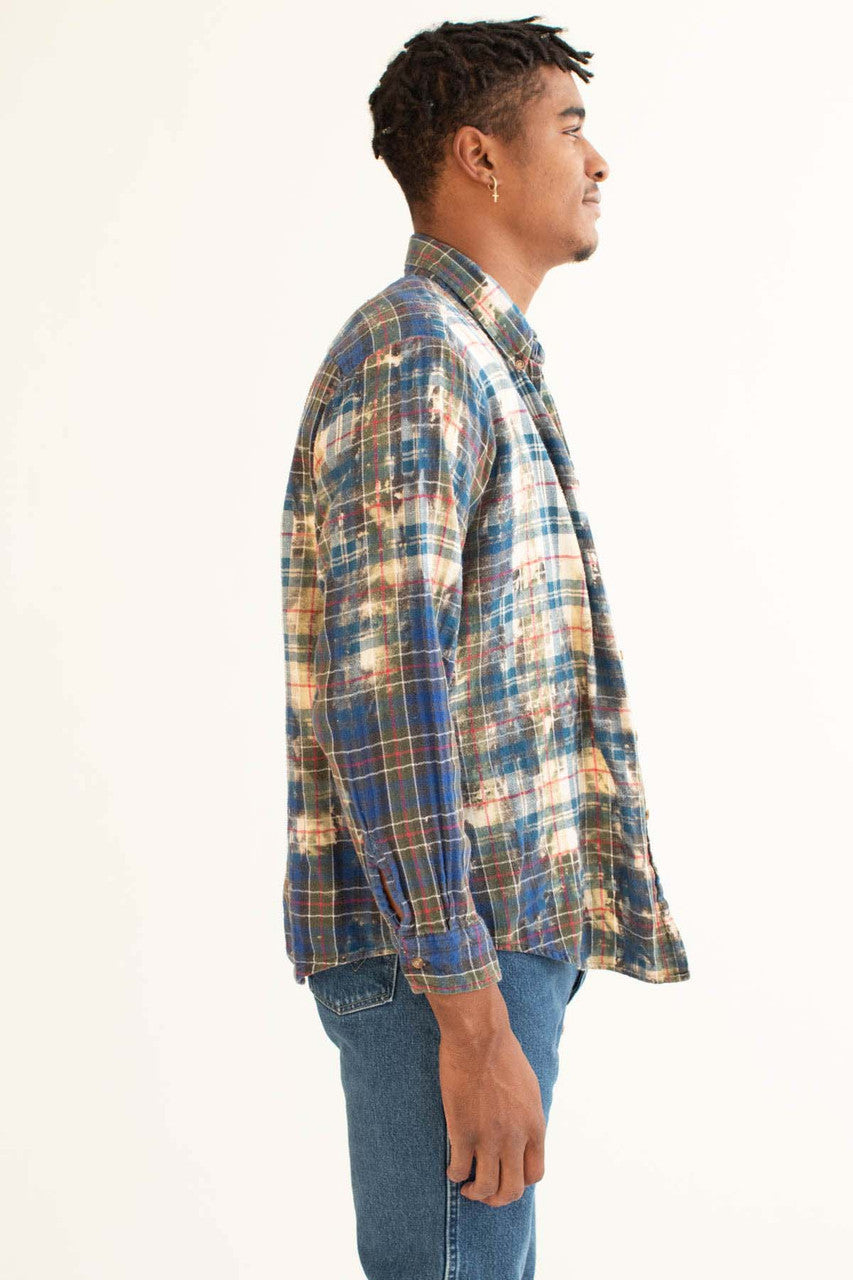 Bleach Patched Flannel Shirt