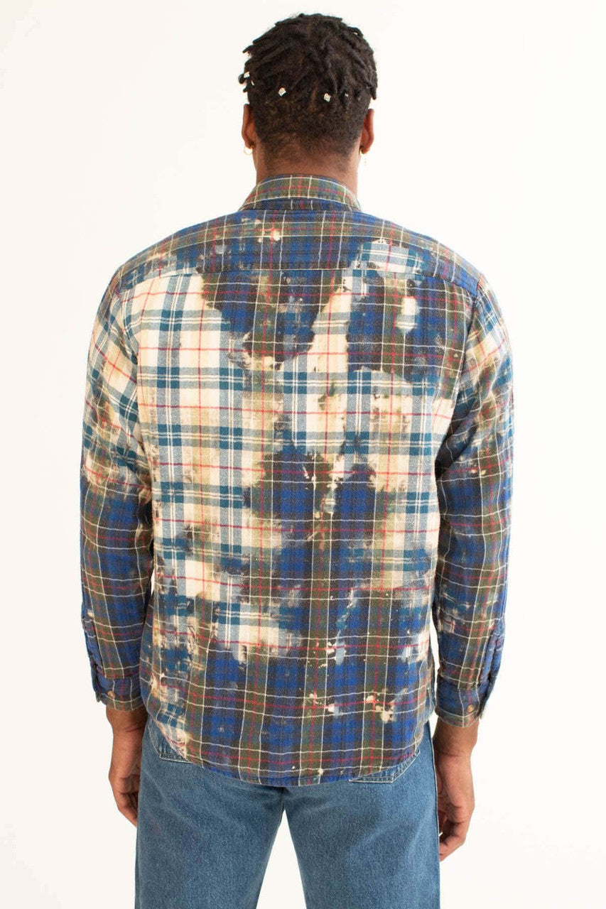 Bleach Patched Flannel Shirt