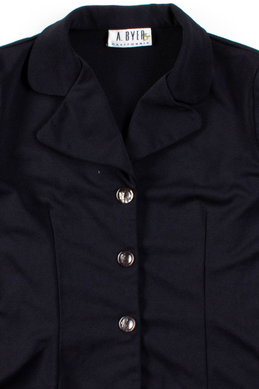 Black Button Up Jacket