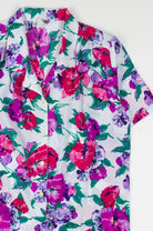 Poppy Print Camp Shirt