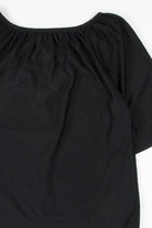 Black Peasant Top