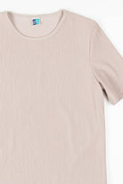 Tan Ribbed Top