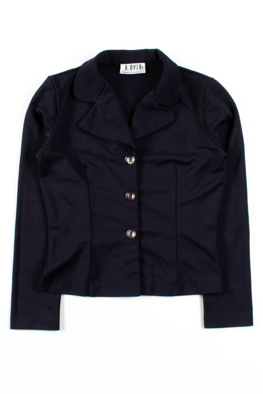 Black Button Up Jacket