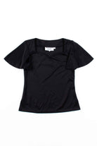 Black Bat Wing Top
