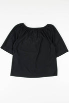 Black Peasant Top