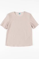 Tan Ribbed Top