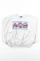 White AQS Long Sleeve Top