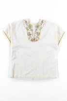 Linen Floral Hippie Tunic