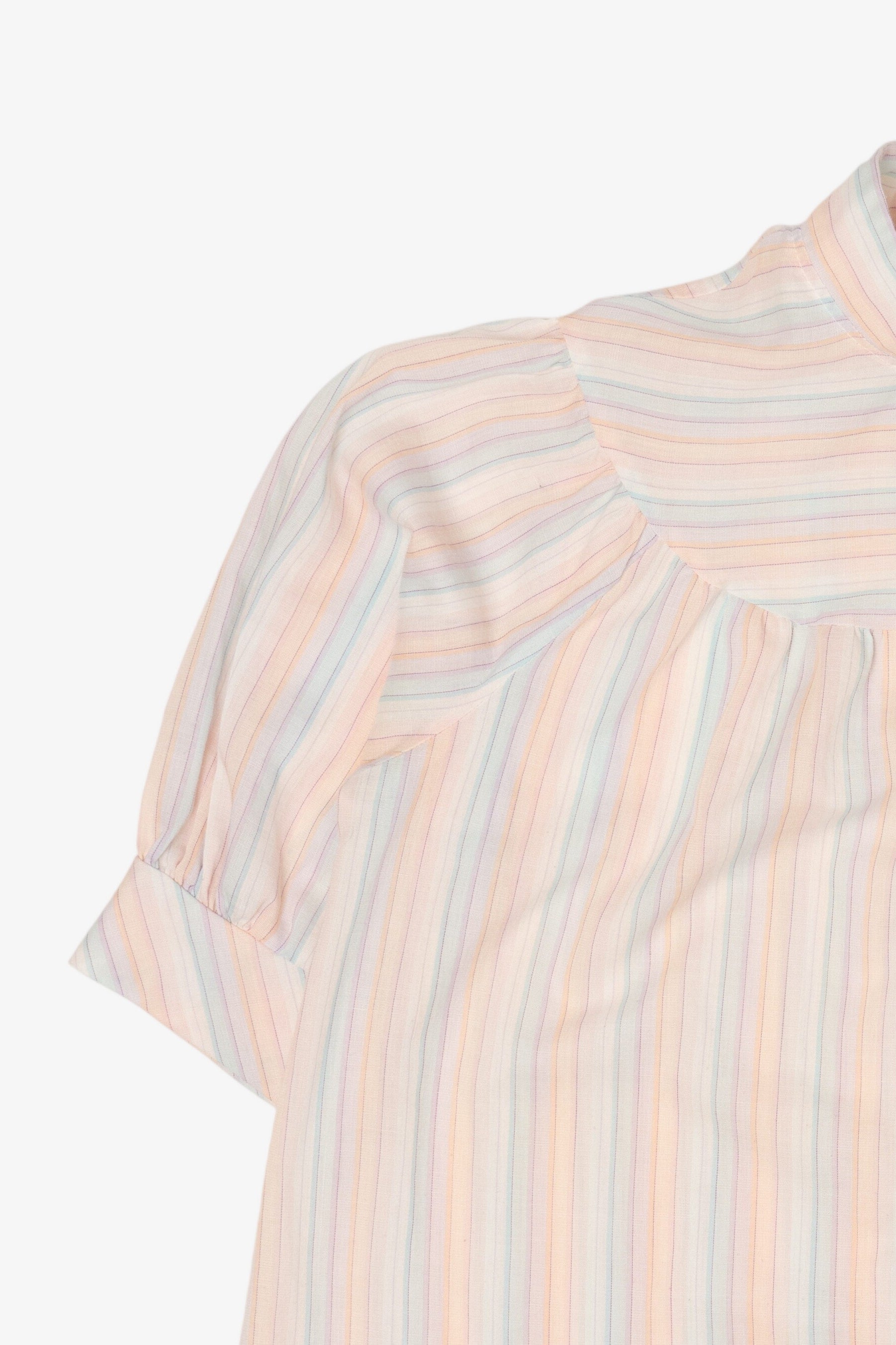 Vintage Andra, Inc Striped Button Up Blouse (1990s)