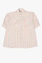 Vintage Andra, Inc Striped Button Up Blouse (1990s)