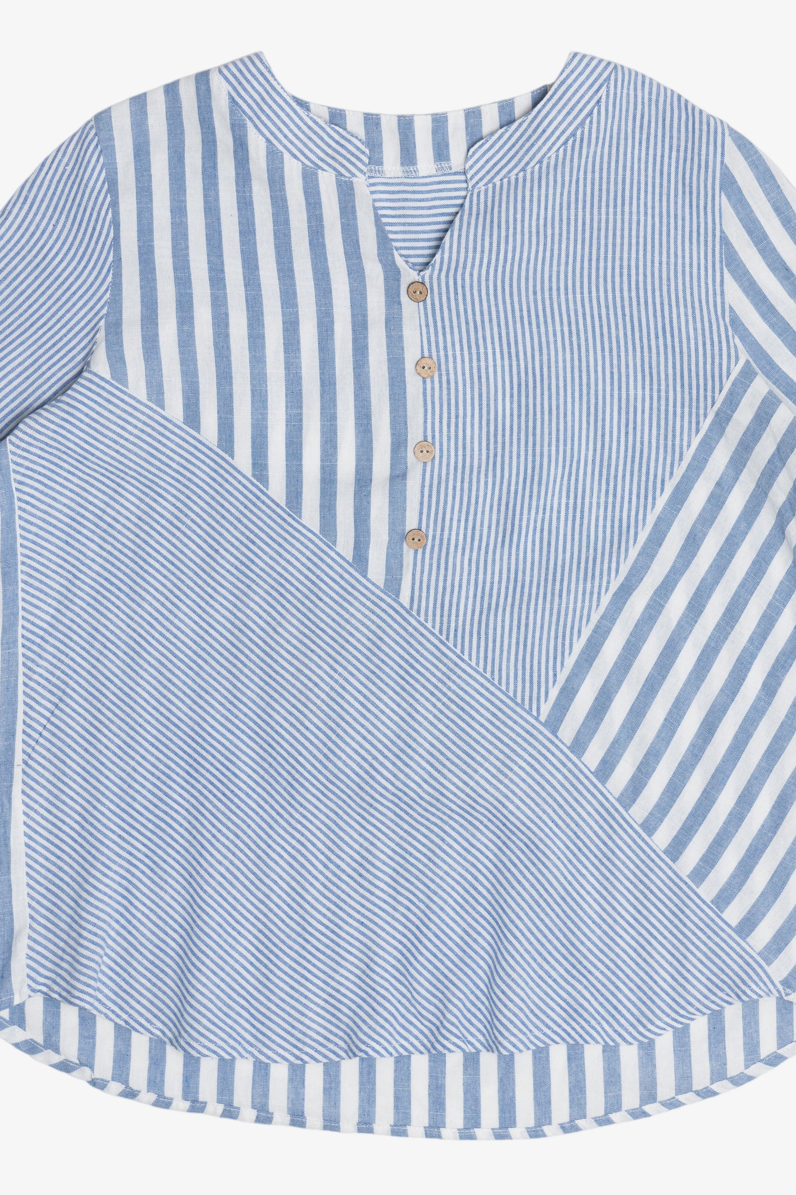 Patchwork Hickory Stripe Top (2010s)