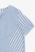Patchwork Hickory Stripe Top (2010s)