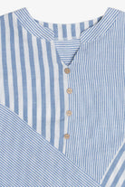 Patchwork Hickory Stripe Top (2010s)