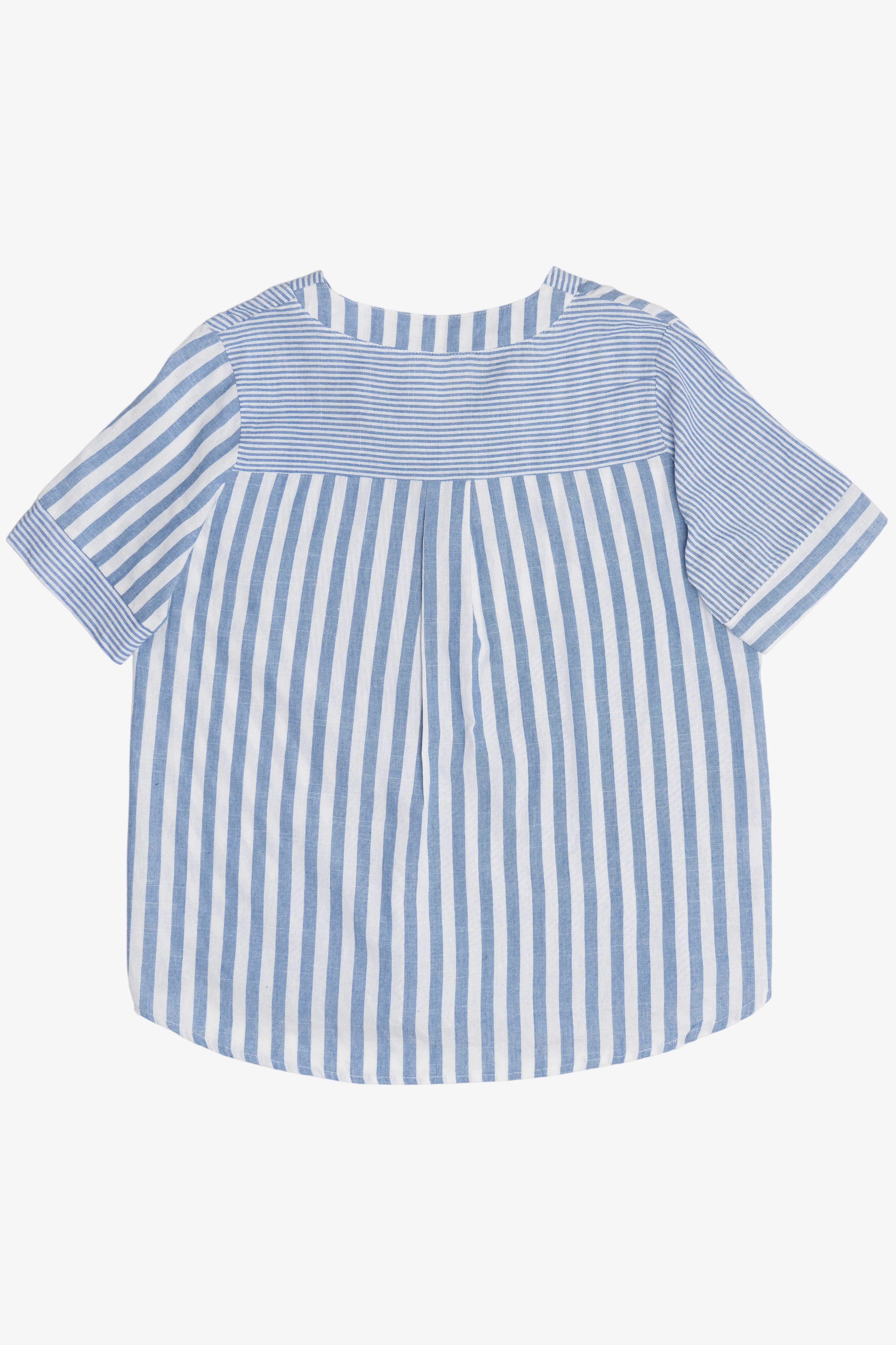Patchwork Hickory Stripe Top (2010s)