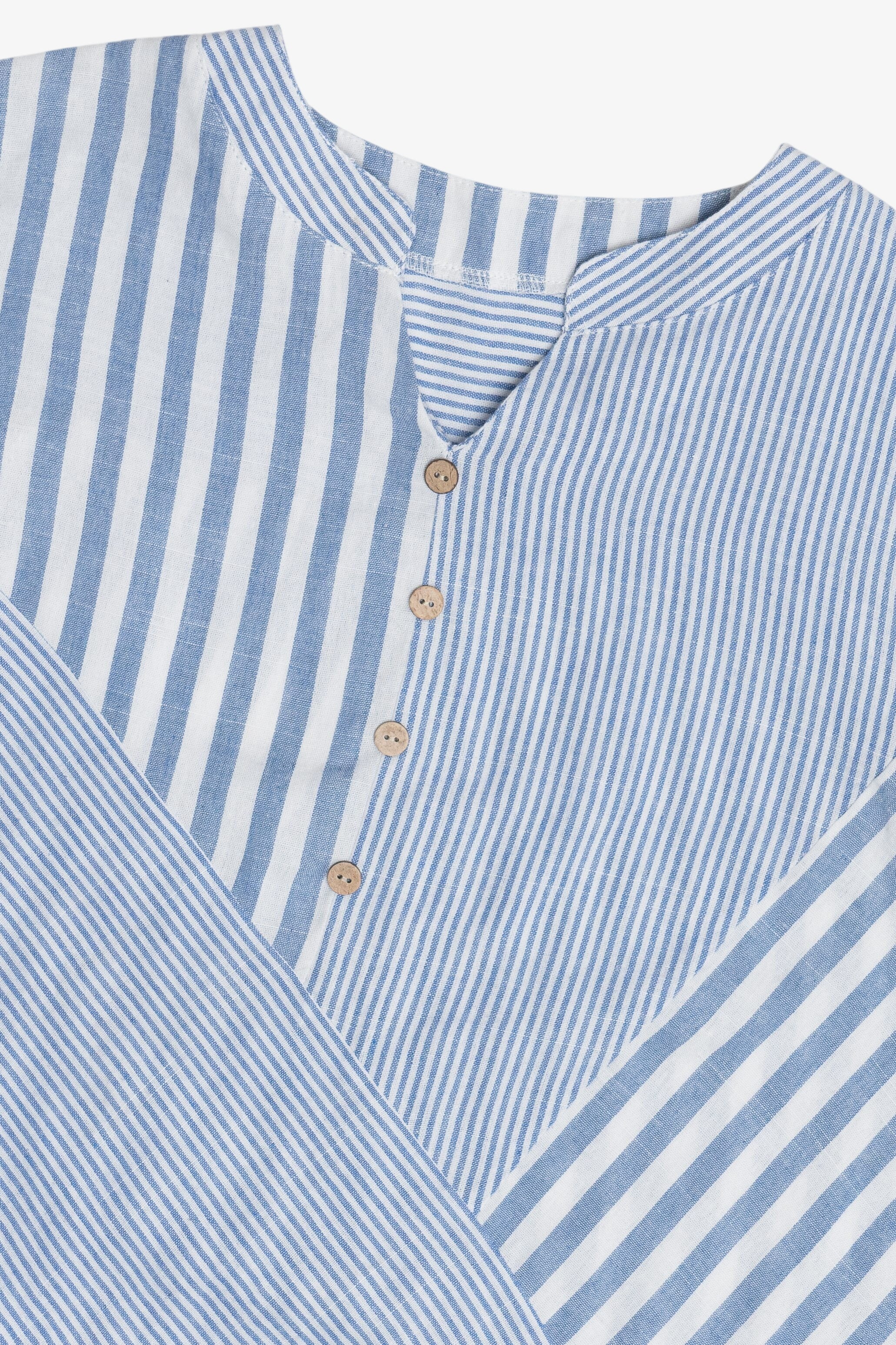 Patchwork Hickory Stripe Top (2010s)
