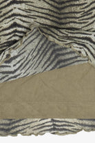 Vintage Liz Claiborne Zebra Mesh Quarter Sleeve Top (2000s)