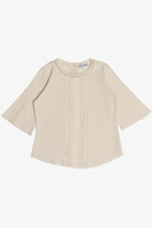 Carolina Giret Lace Detail 3/4 Sleeve Top (2010s)