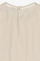 Carolina Giret Lace Detail 3/4 Sleeve Top (2010s)