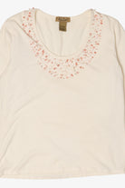 Peck & Peck Weekend Sequin Top (2000s)