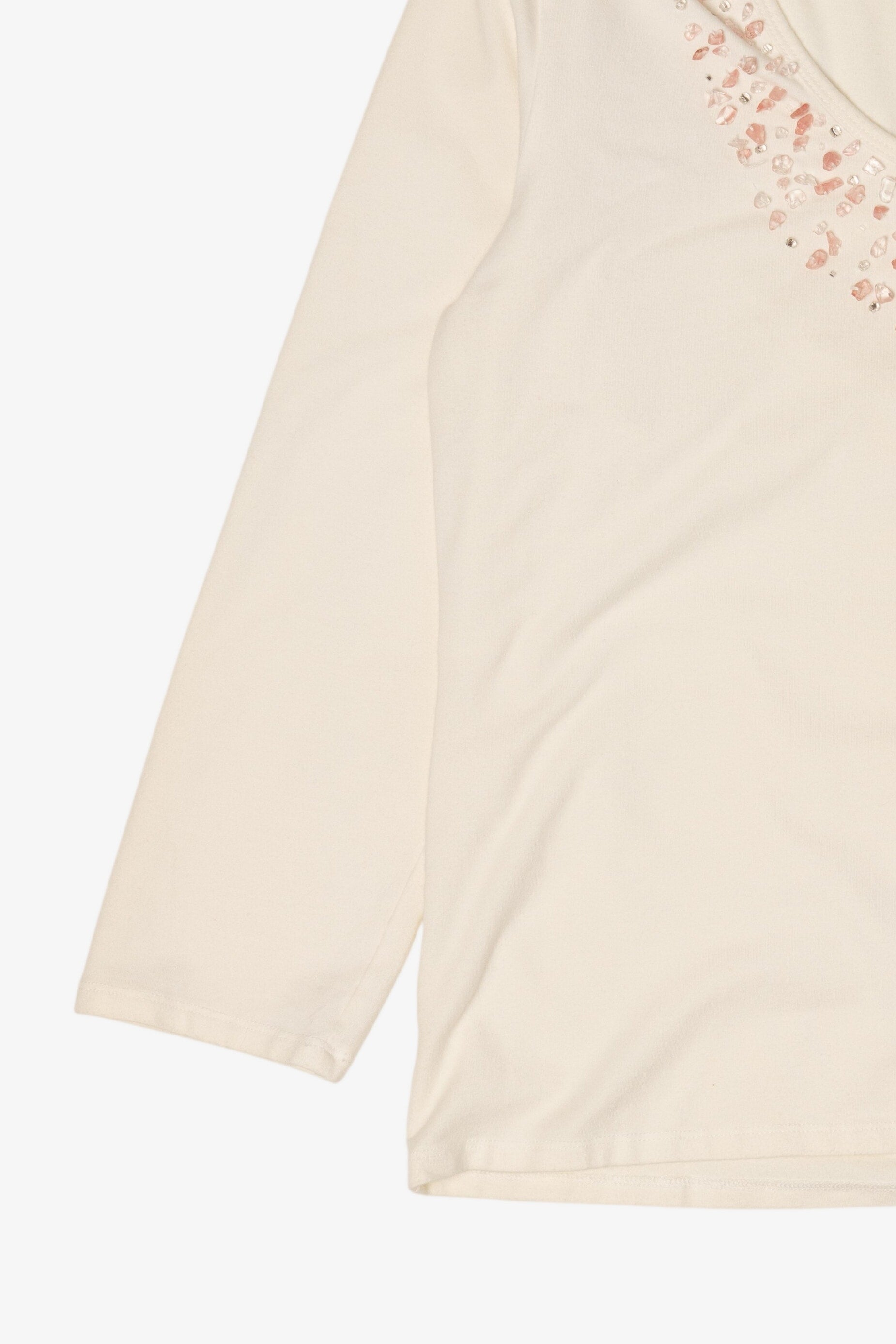 Peck & Peck Weekend Sequin Top (2000s)