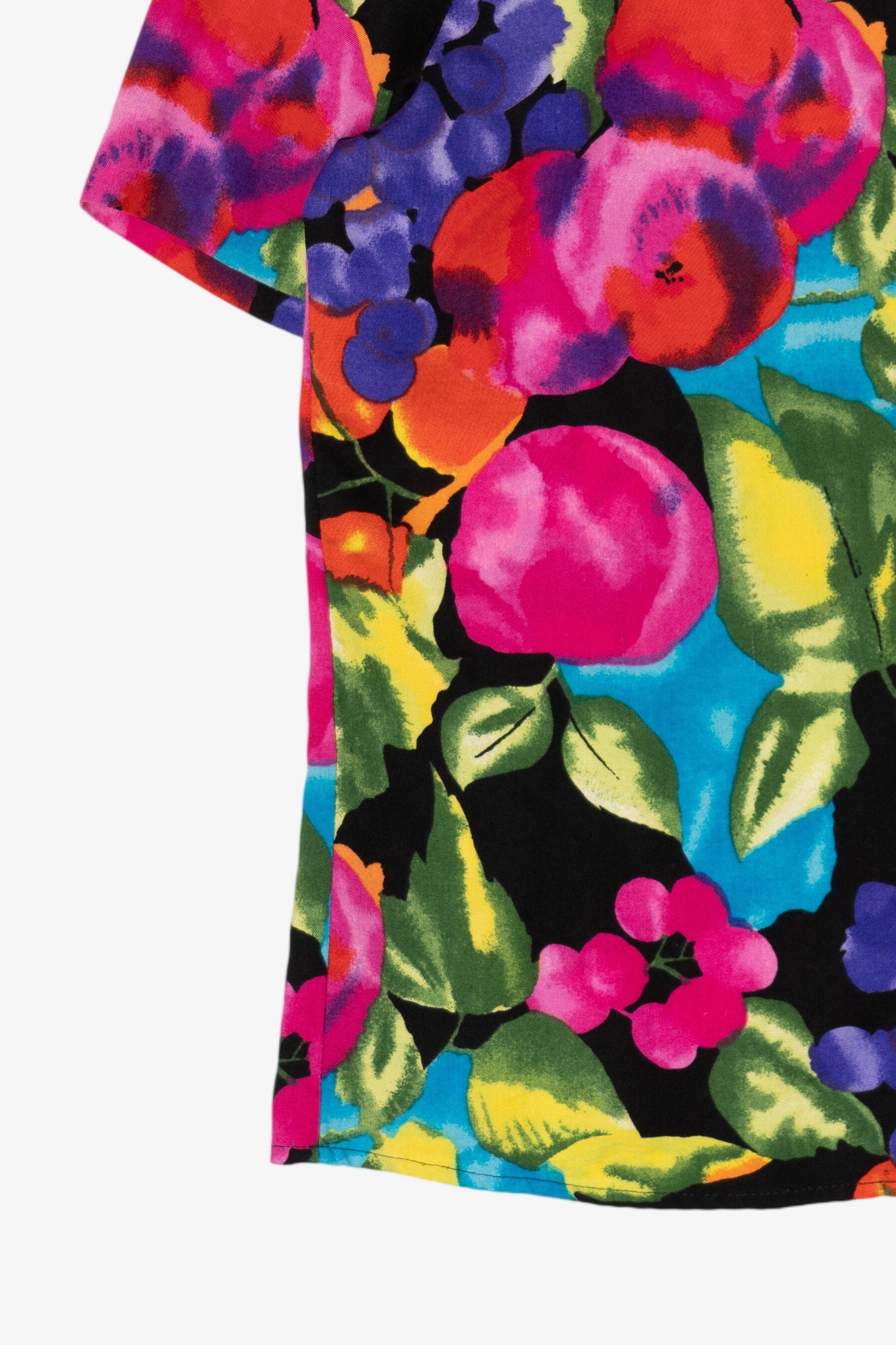Vintage Colorful Fruits Norton McNaughton Blouse Top (1990s)