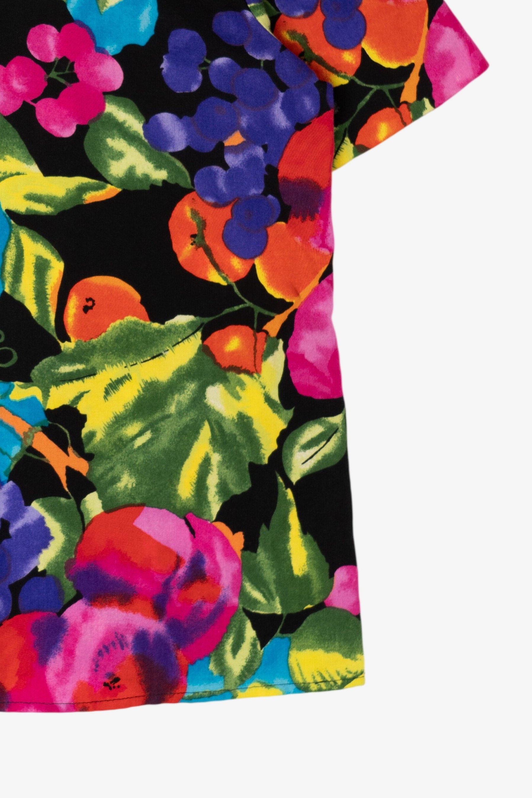 Vintage Colorful Fruits Norton McNaughton Blouse Top (1990s)