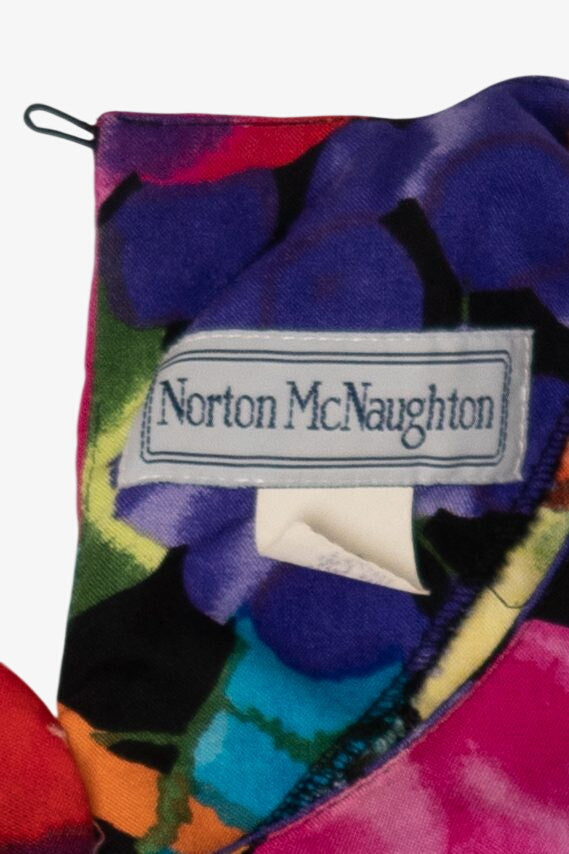 Vintage Colorful Fruits Norton McNaughton Blouse Top (1990s)